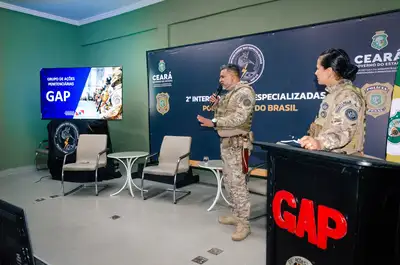 notícia: GAP, tropa de elite da Seap, amplia capacidade operacional em intercâmbio nacional da Polícia Penal