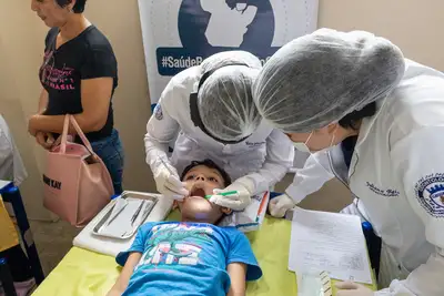 notícia: Dia D da Saúde Bucal mobiliza crianças e reforça prevenção na primeira infância em Belém