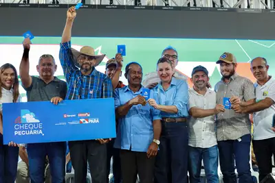 notícia: Governo do Pará entrega Cheque Pecuária e fortalece produção rural em Canaã dos Carajás