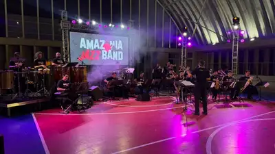 notícia: Show da Amazônia Jazz Band leva música paraense e ritmos caribenhos à UsiPaz Icuí-Guajará