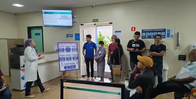 notícia: Em Marabá, Hospital Regional incentiva prevenção ao câncer de colo do útero