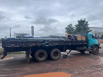 notícia: Sefa apreende estrutura metálica no valor total de R$ 137 mil em Marabá