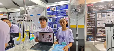 notícia: Alunos paraenses exibem projeto de acessibilidade em Feira de Ciência em SP