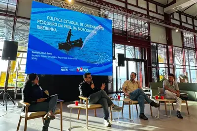 notícia: Semas participa de evento que debate pesca do Mapará e acordos coletivos na Amazônia