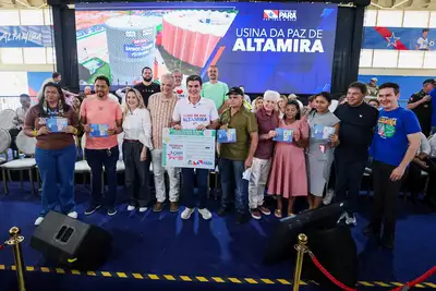 notícia: Beneficiários do Xingu recebem mais de 750 CNHs gratuitas de programa estadual