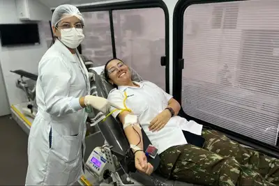 notícia: Hemopa e Hospital Geral de Belém promovem campanha de doação de sangue no Umarizal