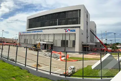 notícia: Novo Hospital Materno-Infantil de Marabá será entregue nesta terça e amplia acesso à saúde especializada no sudeste do Pará