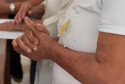 notícia: HGT realiza momento celebrativo com pacientes e colaboradores durante programação da Semana Santa