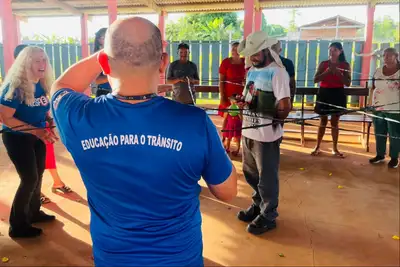 notícia: Projeto 'Educação de Trânsito por todo o Pará' leva práticas seguras à população de Juruti