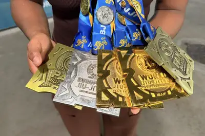 notícia: Atleta agradece apoio do Estado após conquistar medalha de bronze no Pan-Americano de Jiu-jitsu 