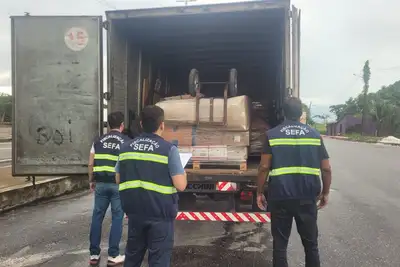 notícia: Sefa apreende 3,2 toneladas de especiarias com nota fiscal irregular em Cachoeira do Piriá