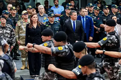 notícia: Na primeira semana como governadora do Pará, Hana Ghassan fortalece ações de segurança pública