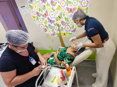 notícia: Hospital Materno-Infantil de Barcarena supera 26 mil atendimentos no primeiro trimestre