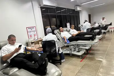 notícia: Em ação inédita, Hemopa amplia em Garrafão do Norte o acesso à doação de sangue