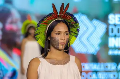 notícia: Shows, desfiles e cortejo celebram a ancestralidade na Semana dos Povos Indígenas