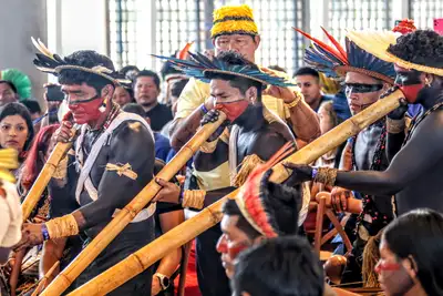 notícia: III Semana dos Povos Indígenas é aberta em Belém com foco em cidadania e direitos
