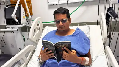 notícia: Hospital Regional de Oriximiná incentiva leitura para pacientes internados na UTI