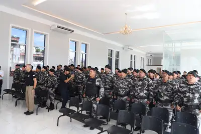 notícia: PMPA promove aula inaugural do VIII Curso de Operações de Choque