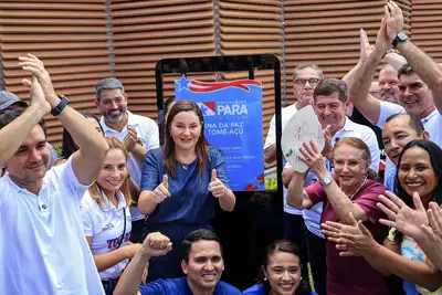 notícia: Governadora Hana Ghassan entrega a 27ª Usina da Paz do Pará e amplia acesso a serviços gratuitos de cidadania