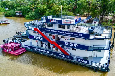 notícia: Bases fluviais reforçam segurança nos rios e já somam mais de 6,7 toneladas de drogas apreendidas no Pará de 2022 a 2026