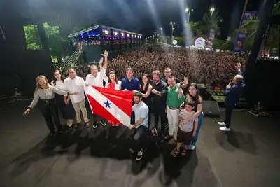 notícia: "Vem Louvar Pará" reúne 50 mil pessoas em Marabá com grandes nomes da música gospel 