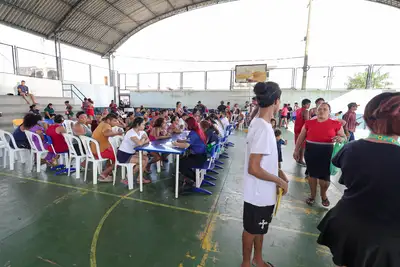 notícia: Governo do Pará acompanha ações de assistência para famílias de áreas atingidas pelas chuvas em Belém