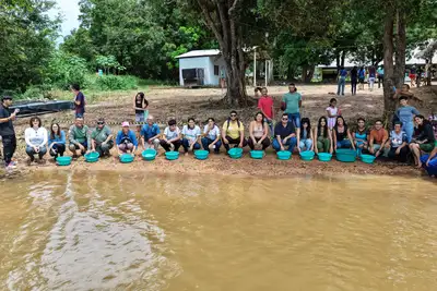 notícia: Sete mil quelônios são devolvidos à natureza em comunidades do Lago de Tucuruí