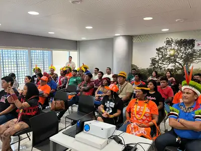 notícia: Governo realiza Reunião Preparatória para Oficina de Tradução dos conteúdos do SJREDD+ para consultas indígenas