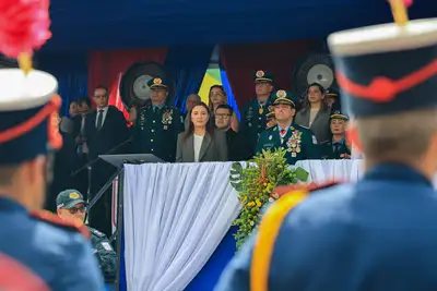 notícia: Governadora Hana Ghassan cita avanços na segurança e reforço do efetivo na celebração de Tiradentes, patrono da PM