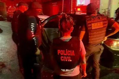 notícia: PC cumpre mandado de prisão preventiva contra investigado por roubo e tortura