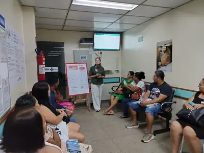 notícia: Hospital Regional do Sudeste, em Marabá, promove ação educativa sobre hipertensão arterial