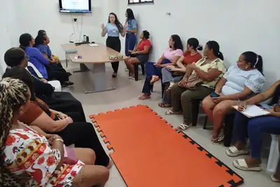 notícia: Natea da Policlínica Carajás fortalece vínculos na programação de conscientização sobre autismo