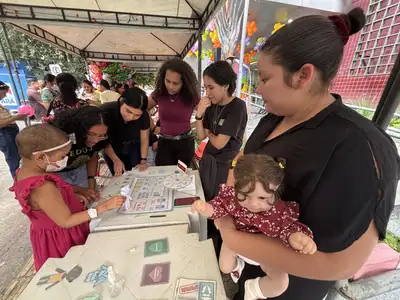 notícia:  Pequenos cientistas transformam aprendizado em cuidado no Hospital Oncológico Infantil
