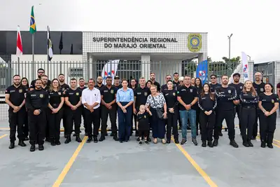 notícia: Governadora Hana Ghassan entrega novo Complexo da Polícia Civil em Soure, no Marajó