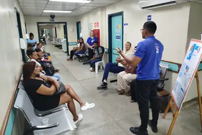 notícia: Hospital Regional de Marabá promove ação educativa sobre uso racional de medicamentos