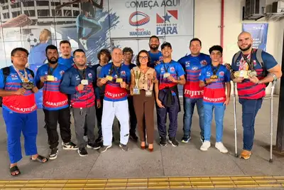notícia: Delegação paraense celebra conquistas históricas do ParaJiu-Jitsu no cenário nacional