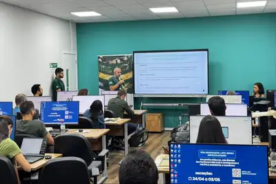notícia: Semas sedia treinamento nacional sobre análise e auditoria de planos de manejo florestal na Amazônia