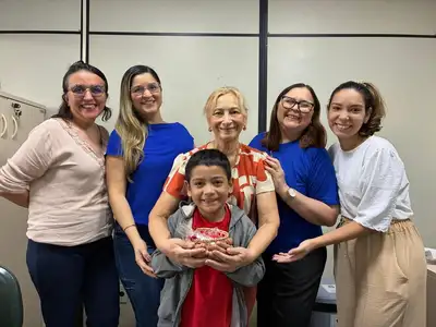 notícia: Fundação Hemopa realiza programação para crianças atendidas e seus familiares