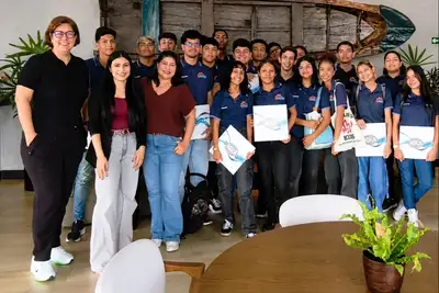 notícia: Alunos da Escola Técnica Magalhães Barata aprendem inovação e sustentabilidade em visita técnica