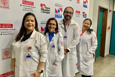 notícia: Hemopa destaca atuação da enfermagem no cuidado a doadores e pacientes da hemorrede estadual