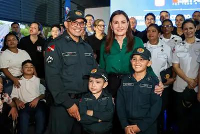 notícia: Governadora Hana Ghassan entrega Centro de Reabilitação da PM e anuncia creche para filhos de policiais