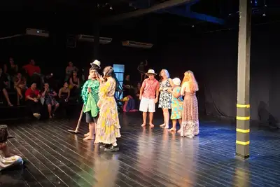 notícia: FCP está com inscrições abertas para oficinas de teatro musical e confecção de boi bumbá no Curro Velho, entre outras