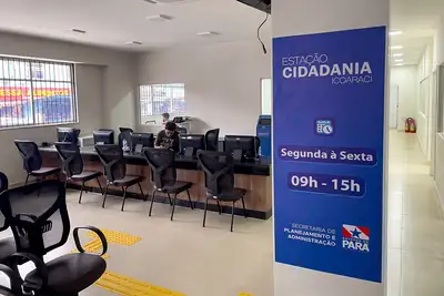notícia: Governo do Pará avança nas obras de modernização da Estação Cidadania Icoaraci