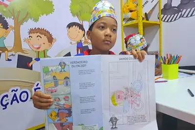 notícia: Detran reforça ações educativas do Maio Amarelo no Marajó 