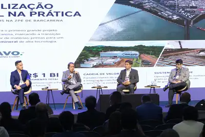 notícia: ZPE de Barcarena avança como estratégia de desenvolvimento industrial e competitividade global no Pará