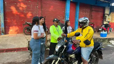 notícia: Detran encerra Maio Amarelo no Marajó com ações educativas para o trânsito seguro