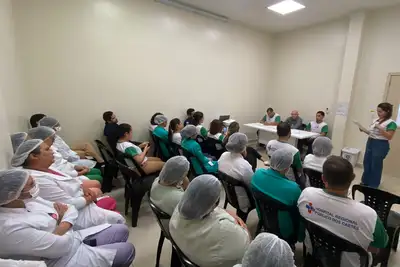 notícia: IV Semana da Enfermagem do HRPC reforça valorização profissional e cuidado humanizado aos seus usuários