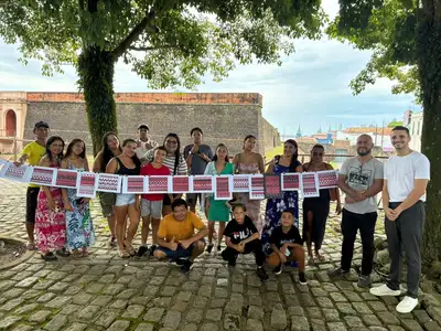 notícia: Secult promove ação educativa no Forte do Presépio no encerramento da Semana Nacional de Museus