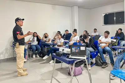 notícia: “Escola Segura” transforma salas de aula em espaços de conscientização e cidadania  