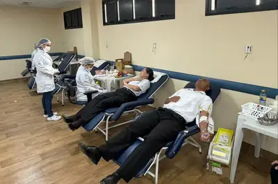 notícia: Hospital Regional do Tapajós realiza 6ª Campanha de Doação de Sangue em parceria com Hemopa
